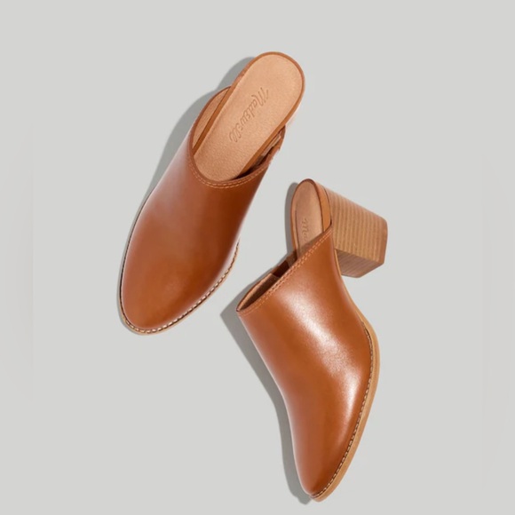 Madewell Harper Mule Tan Leather Loafers.  Brand New shoe and comfortable - Picture 2 of 13